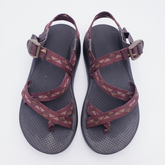 Chaco Men\'s Size 9 Z/2 Classic Sandals Waterproof Hiking Outdoor Brown Geometric main image 10